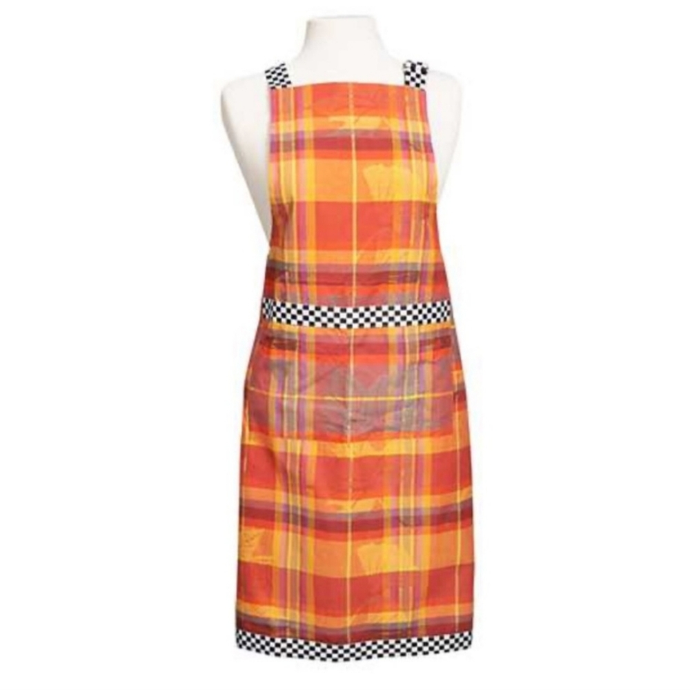 NWT 🍁🍂MacKenzie Childs Falling Leaves Apron 🍂 🍁 🍂